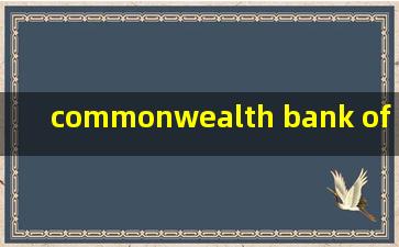 commonwealth bank of australia的swift code